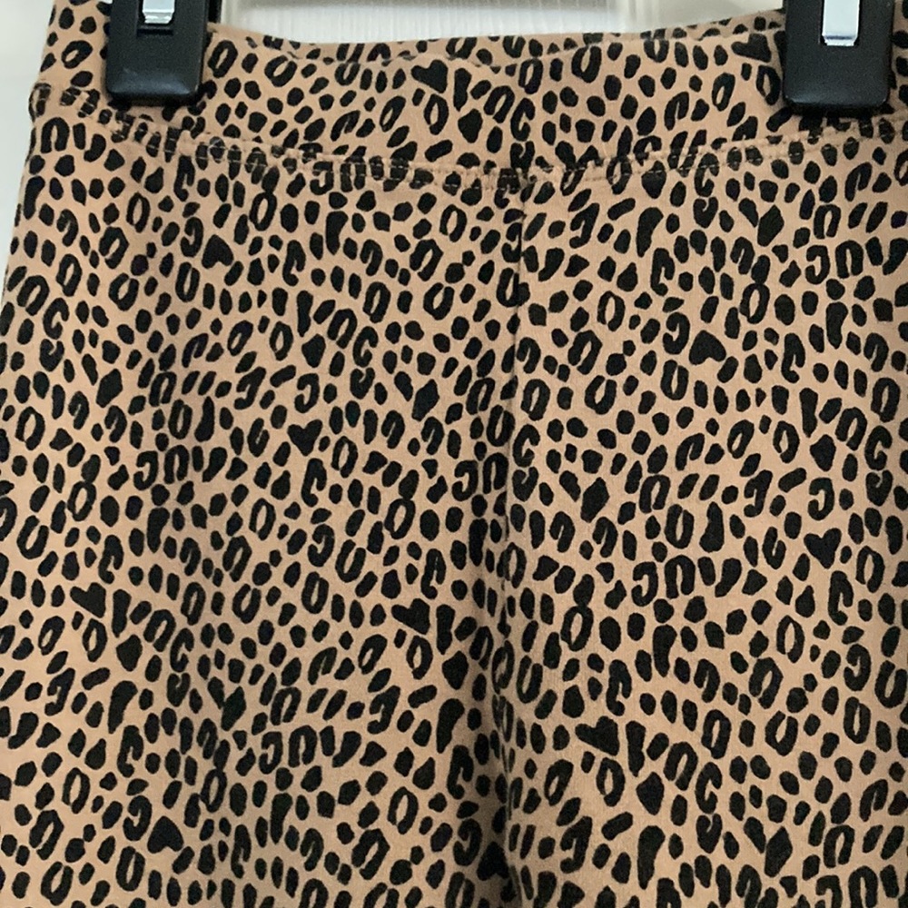 CREWCUTS FULL LENGTH LEOPARD LEGGINGS SIZE 12 - Picture 2 of 4